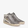 Outlet Slide Leren Sneakers Vrouwen Schoenen