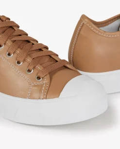 Cheap Sneakers In Leer Vrouwen Schoenen