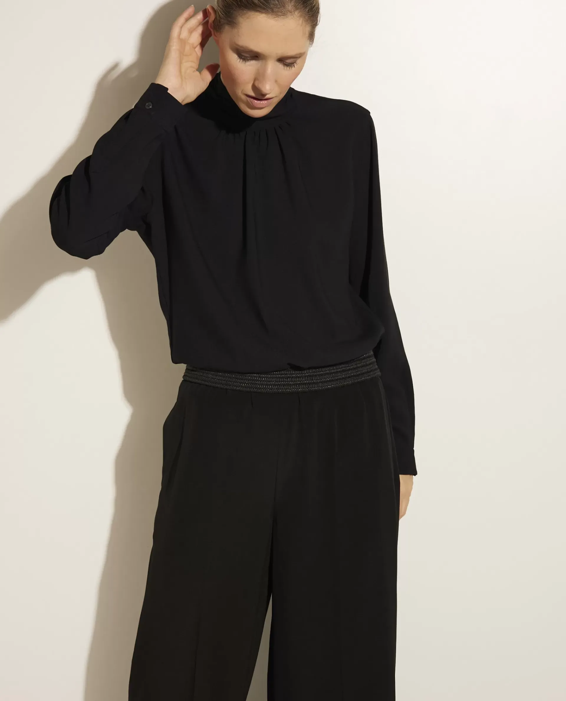 Best Soepele Blouse Met Col Vrouwen Blouses