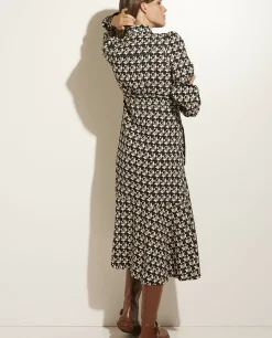 Shop Soepele Jurk Met Print Vrouwen Jurken