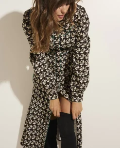 Shop Soepele Jurk Met Print Vrouwen Jurken