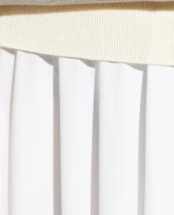 Sale Soepele Plooirok Met Stretch Vrouwen Rokken