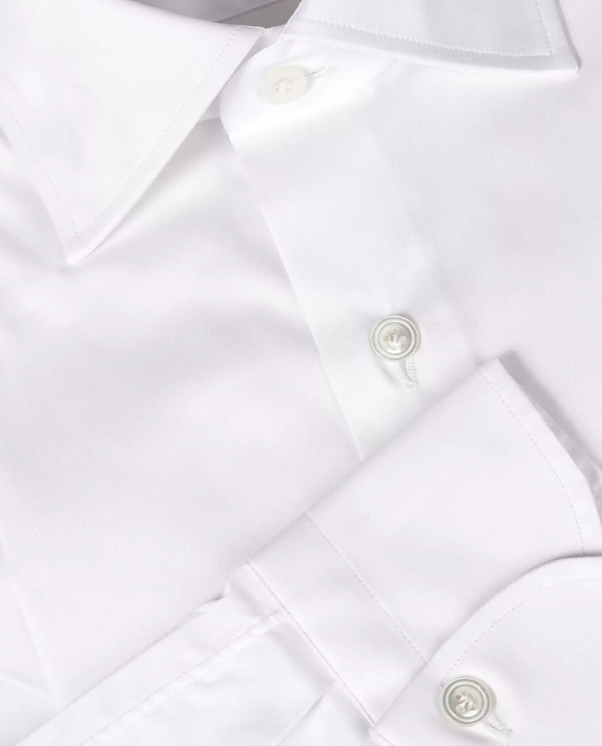 Fashion Stretch Shirt Mannen Shirts