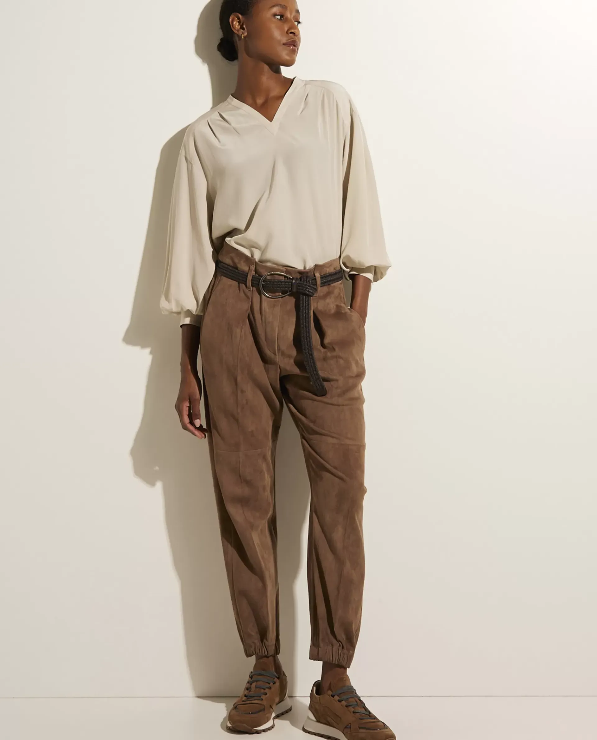 Fashion Suede Broek Vrouwen Broeken