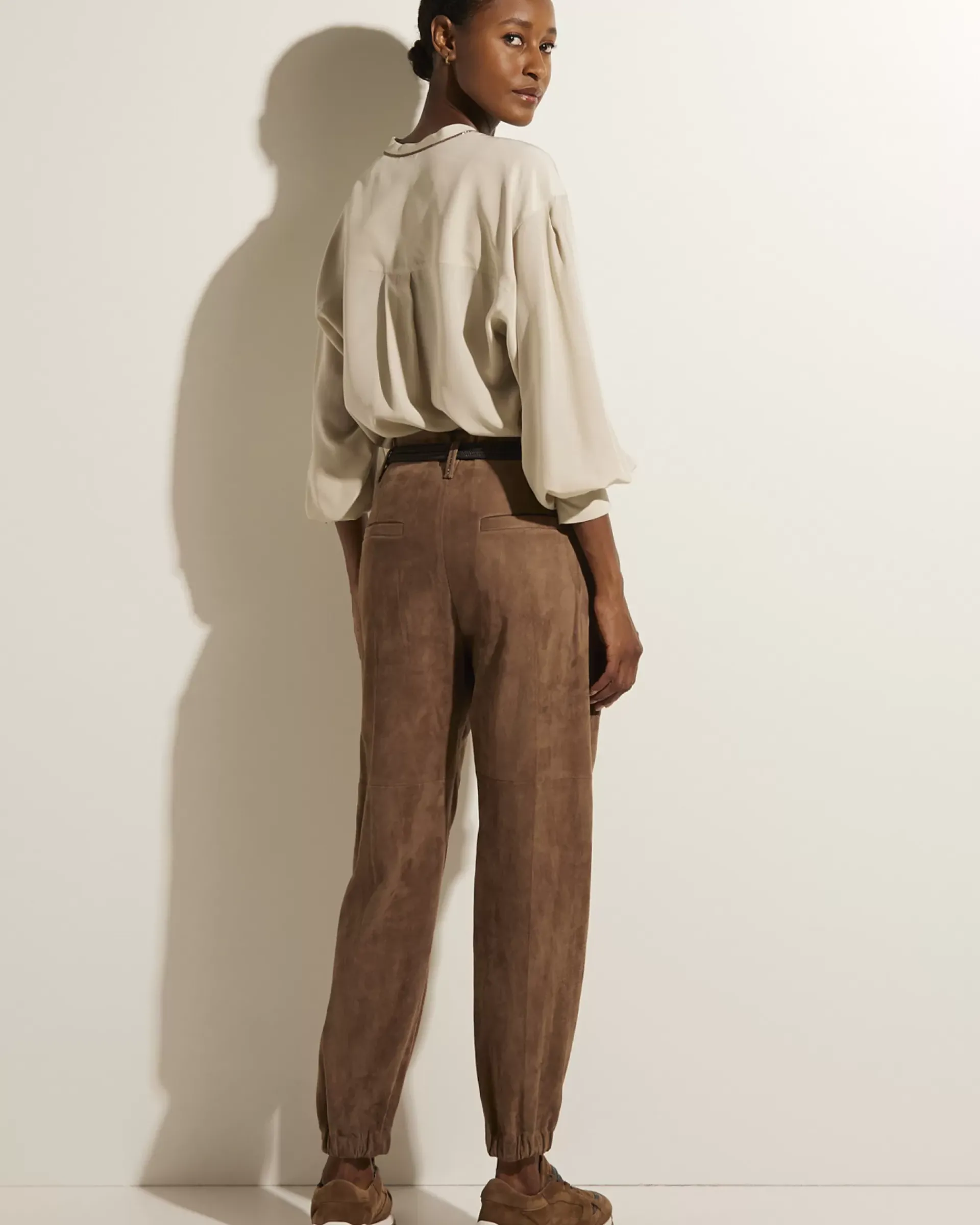 Fashion Suede Broek Vrouwen Broeken