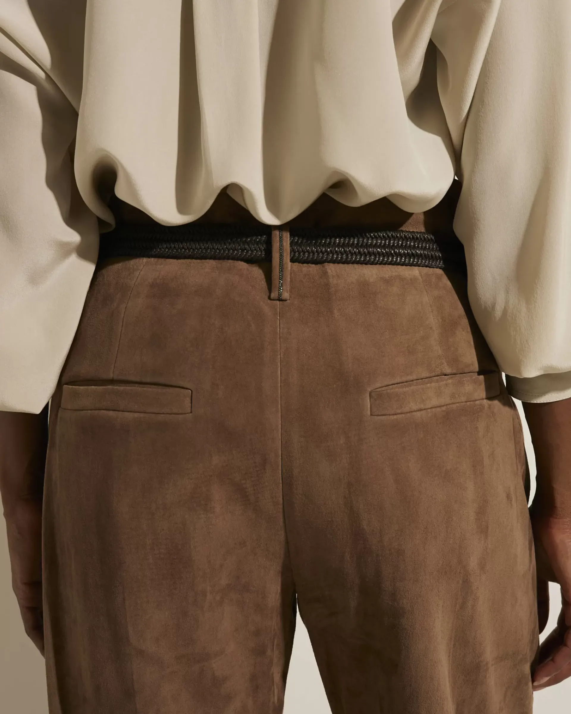 Fashion Suede Broek Vrouwen Broeken
