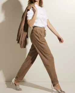 Hot Suede Broek Vrouwen Broeken