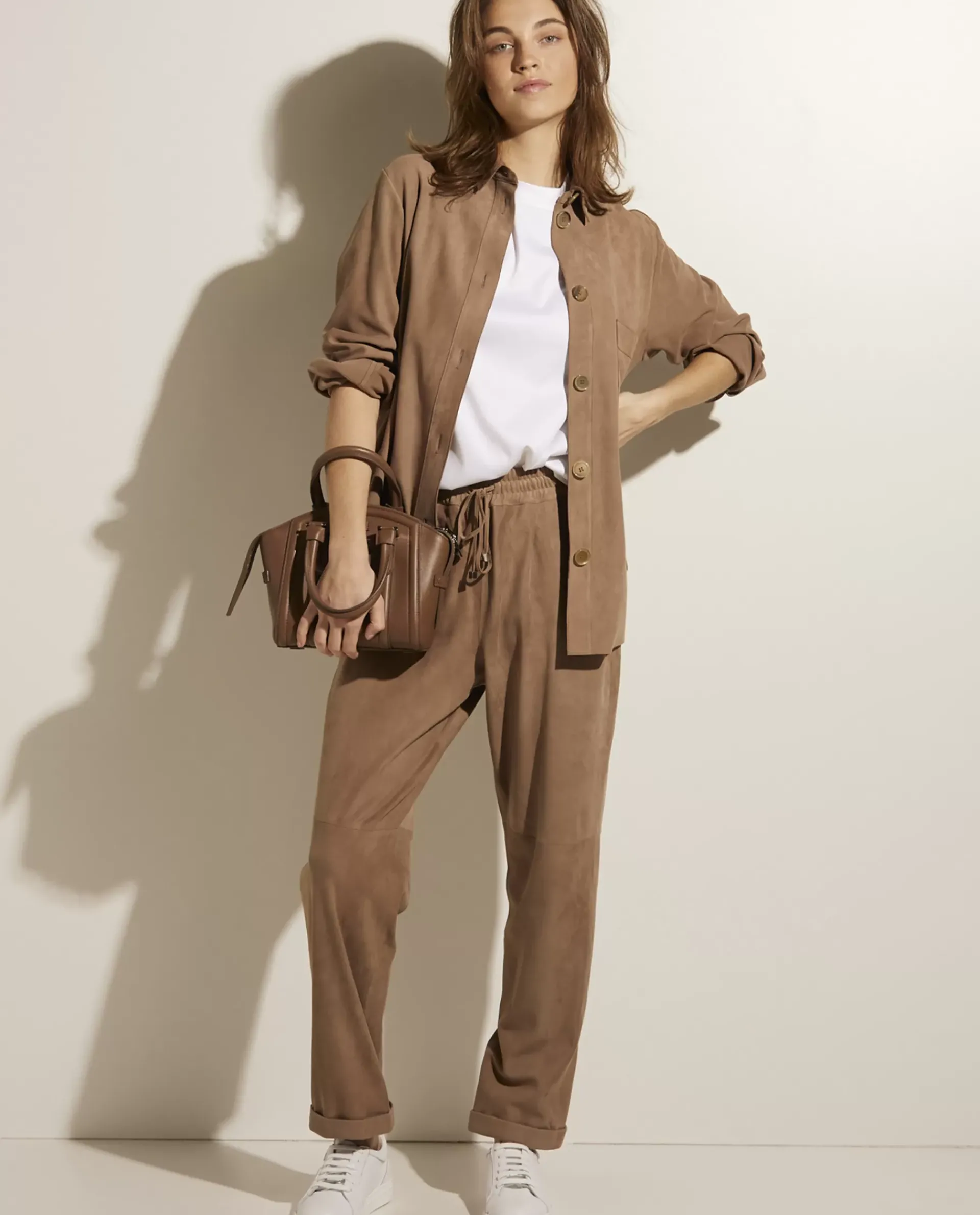 Hot Suede Broek Vrouwen Broeken