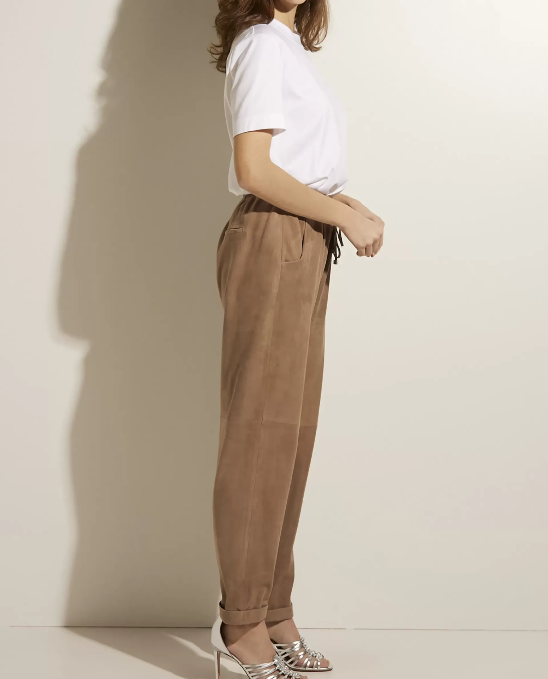 Hot Suede Broek Vrouwen Broeken