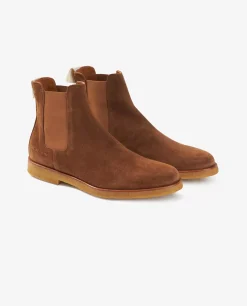 Clearance Suede Chelsea Boots Mannen Schoenen