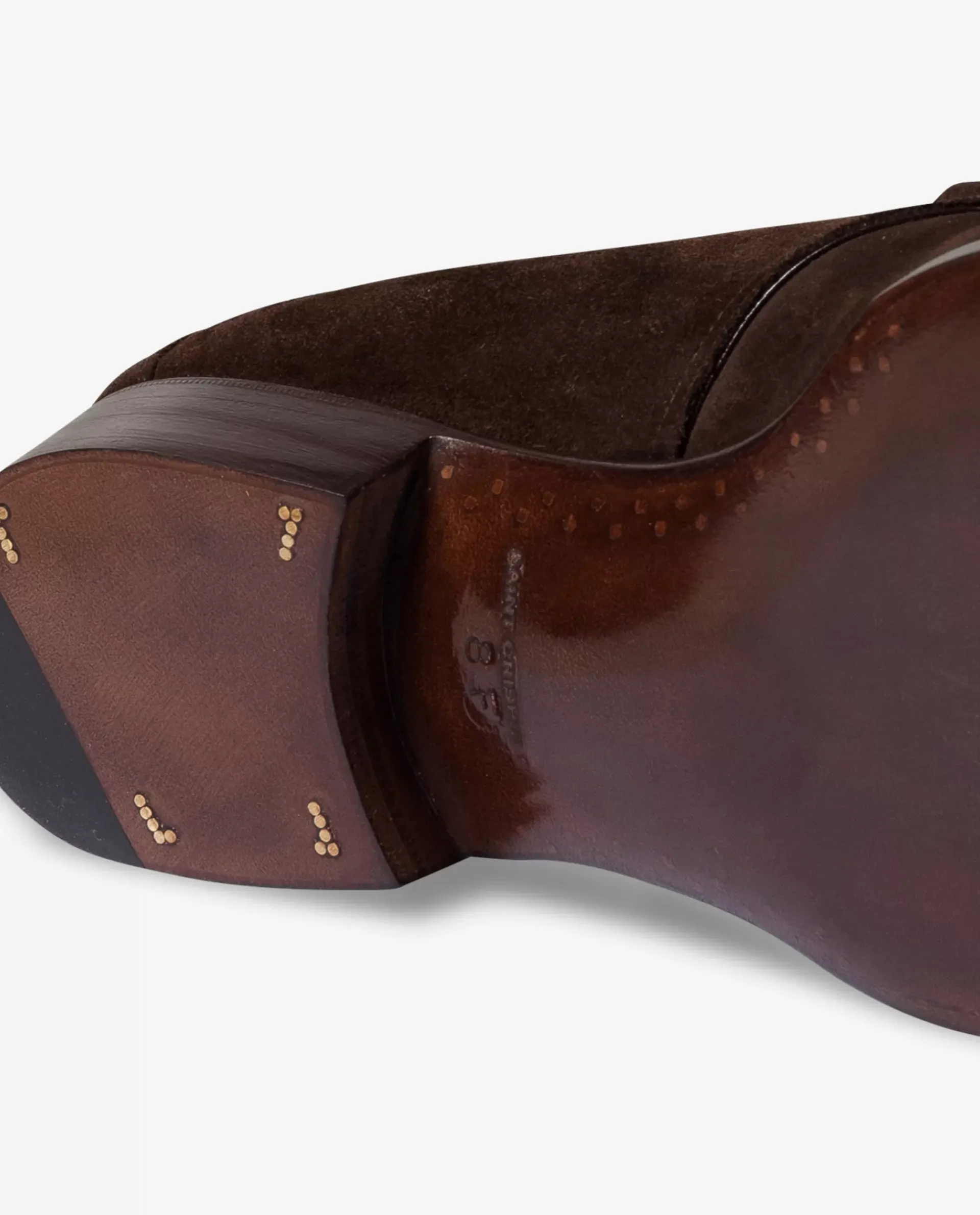 Best Suede Gespschoen - Mod. 107 Mannen Schoenen