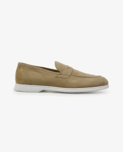 Discount Suede Instappers Mannen Schoenen