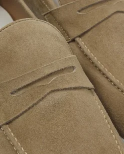 Discount Suede Instappers Mannen Schoenen