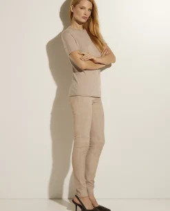 Shop Suede Legging Vrouwen Broeken