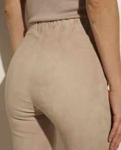 Shop Suede Legging Vrouwen Broeken
