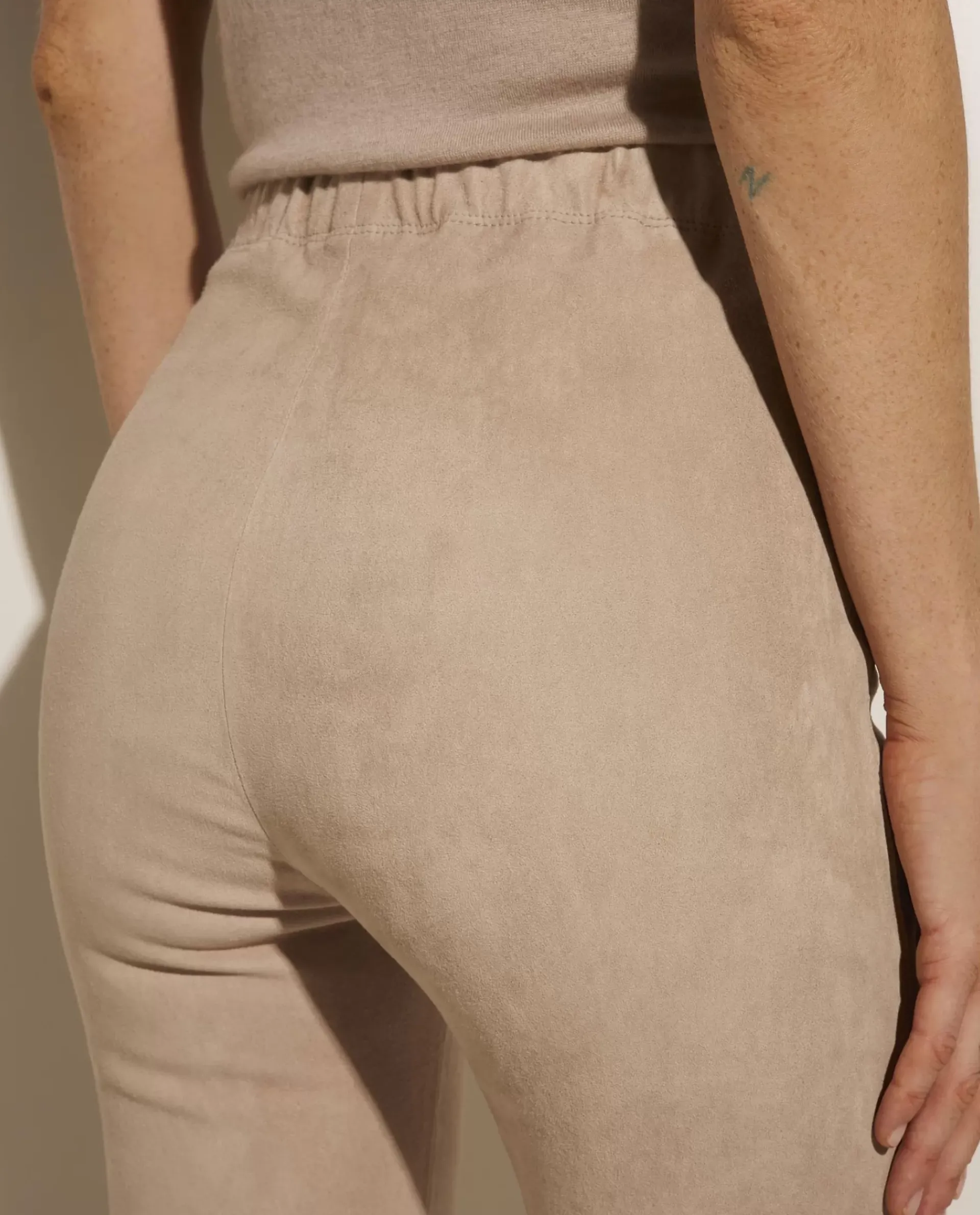 Shop Suede Legging Vrouwen Broeken