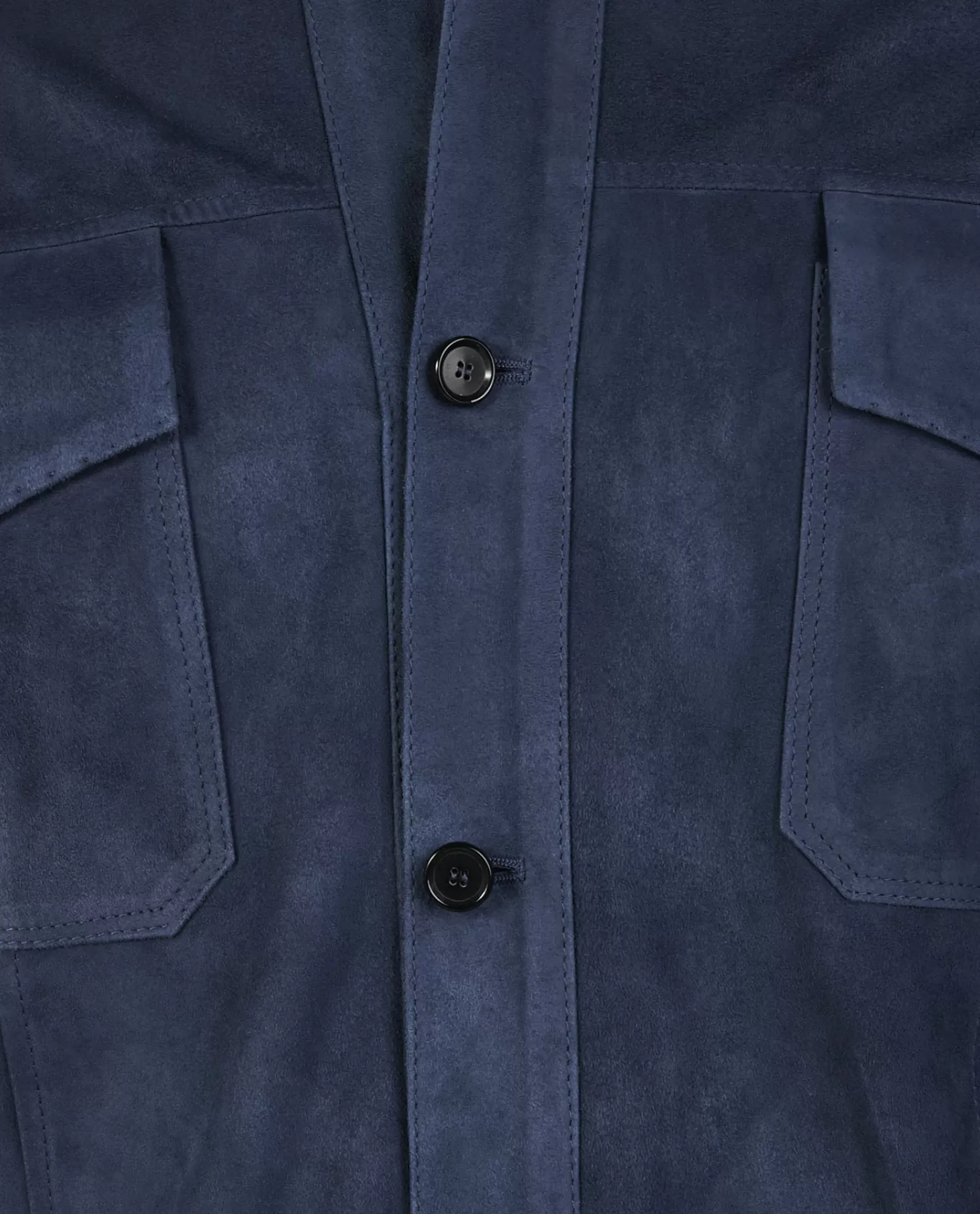 Store Suede Overshirt Mannen Jassen
