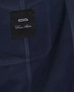Store Suede Overshirt Mannen Jassen
