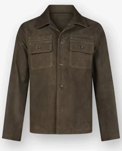 Sale Suede Shirt Mannen Jassen