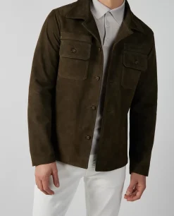 Sale Suede Shirt Mannen Jassen
