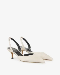 Online Suede Slingback Pumps Vrouwen Schoenen
