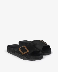 Discount Suede Slippers Vrouwen Schoenen