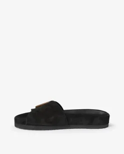 Discount Suede Slippers Vrouwen Schoenen