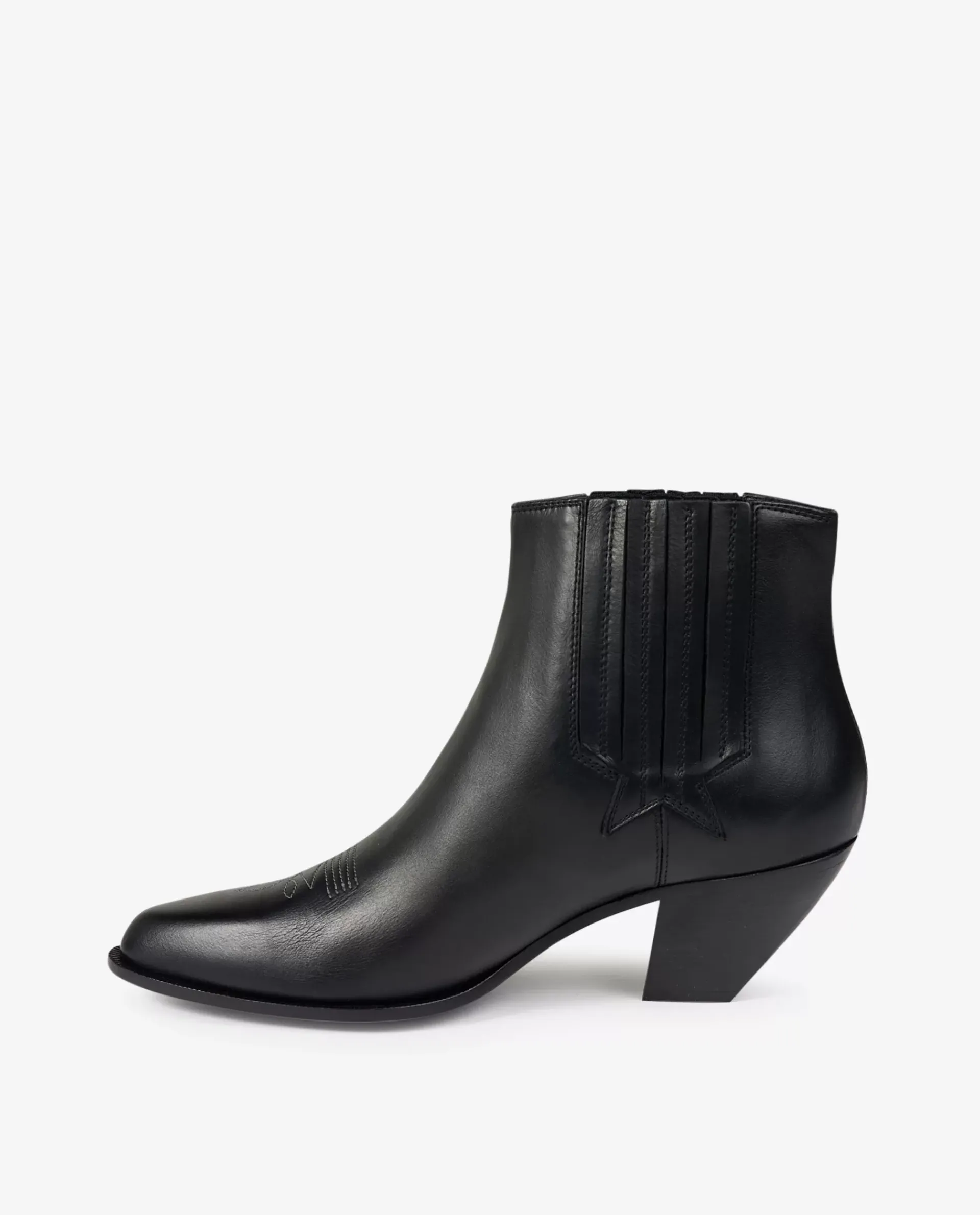 Sale Sunset Leren Enkellaarzen Vrouwen Schoenen