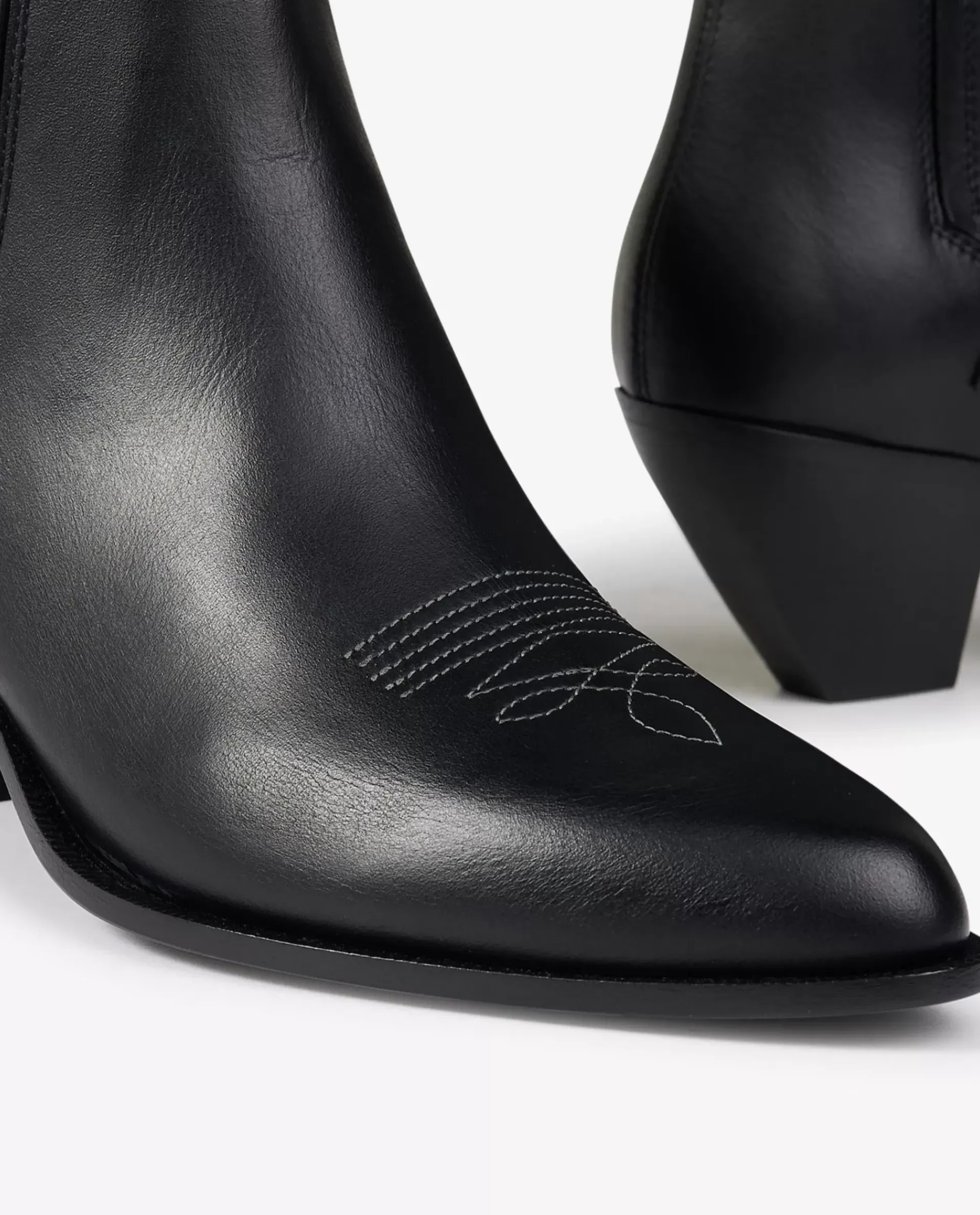 Sale Sunset Leren Enkellaarzen Vrouwen Schoenen