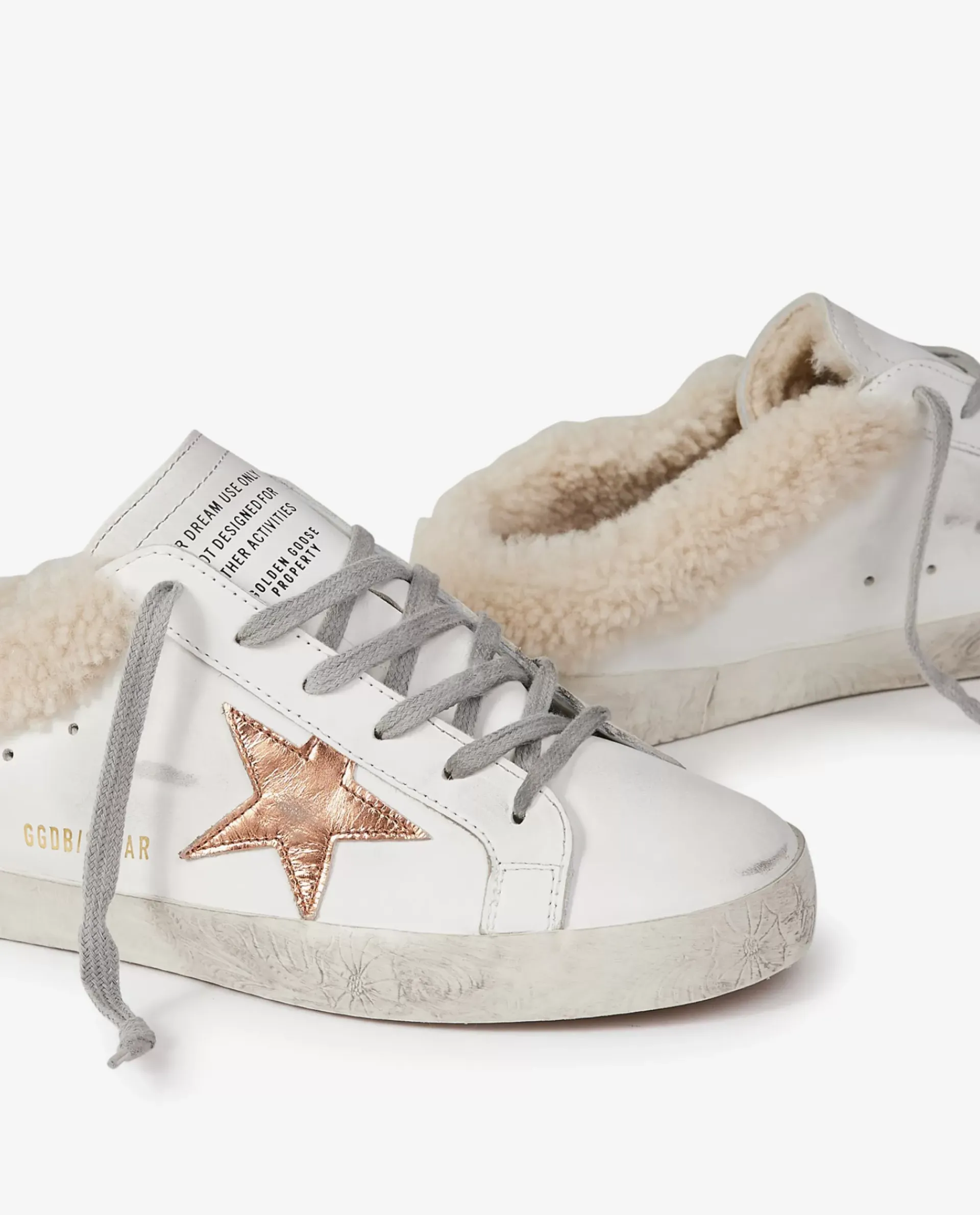 Fashion Superstar Shearling Loafers Vrouwen Schoenen