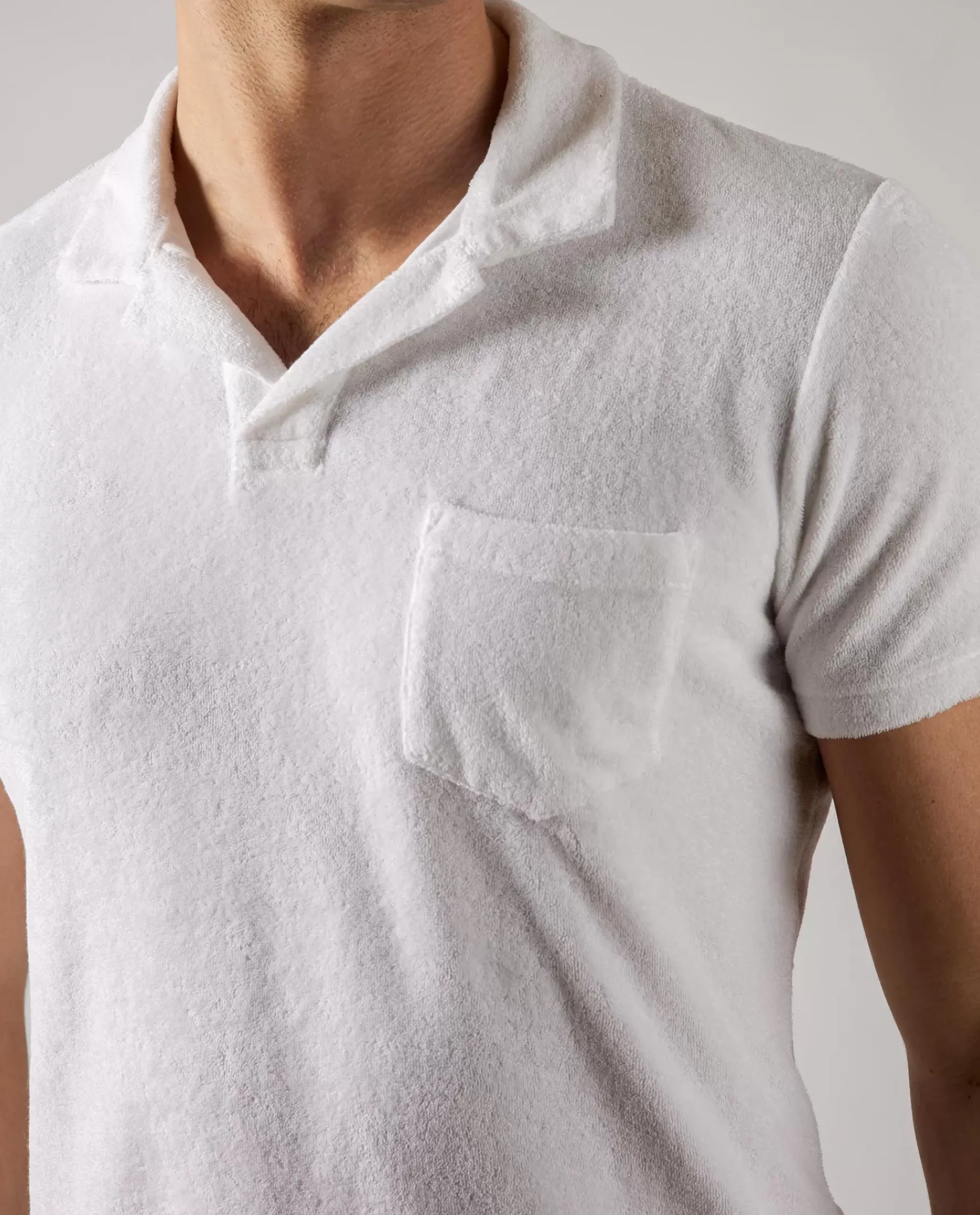 Outlet Terry Badstof Polo Mannen Polo