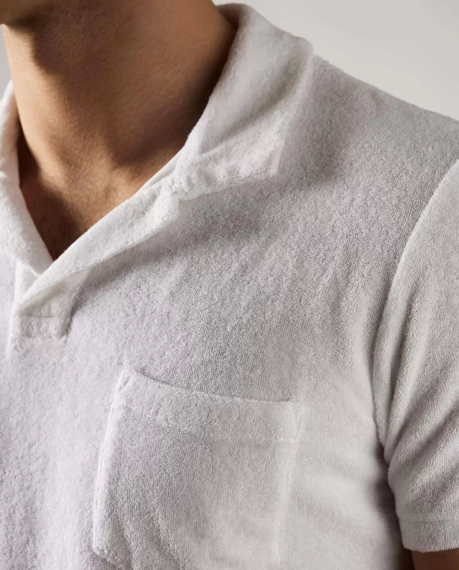 Outlet Terry Badstof Polo Mannen Polo