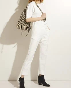 Fashion Top In Stevige Stretch Kwaliteit Vrouwen Tops