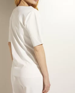 Fashion Top In Stevige Stretch Kwaliteit Vrouwen Tops