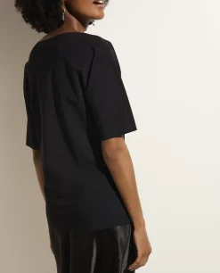 Clearance Top In Stevige Stretch Kwaliteit Vrouwen Tops