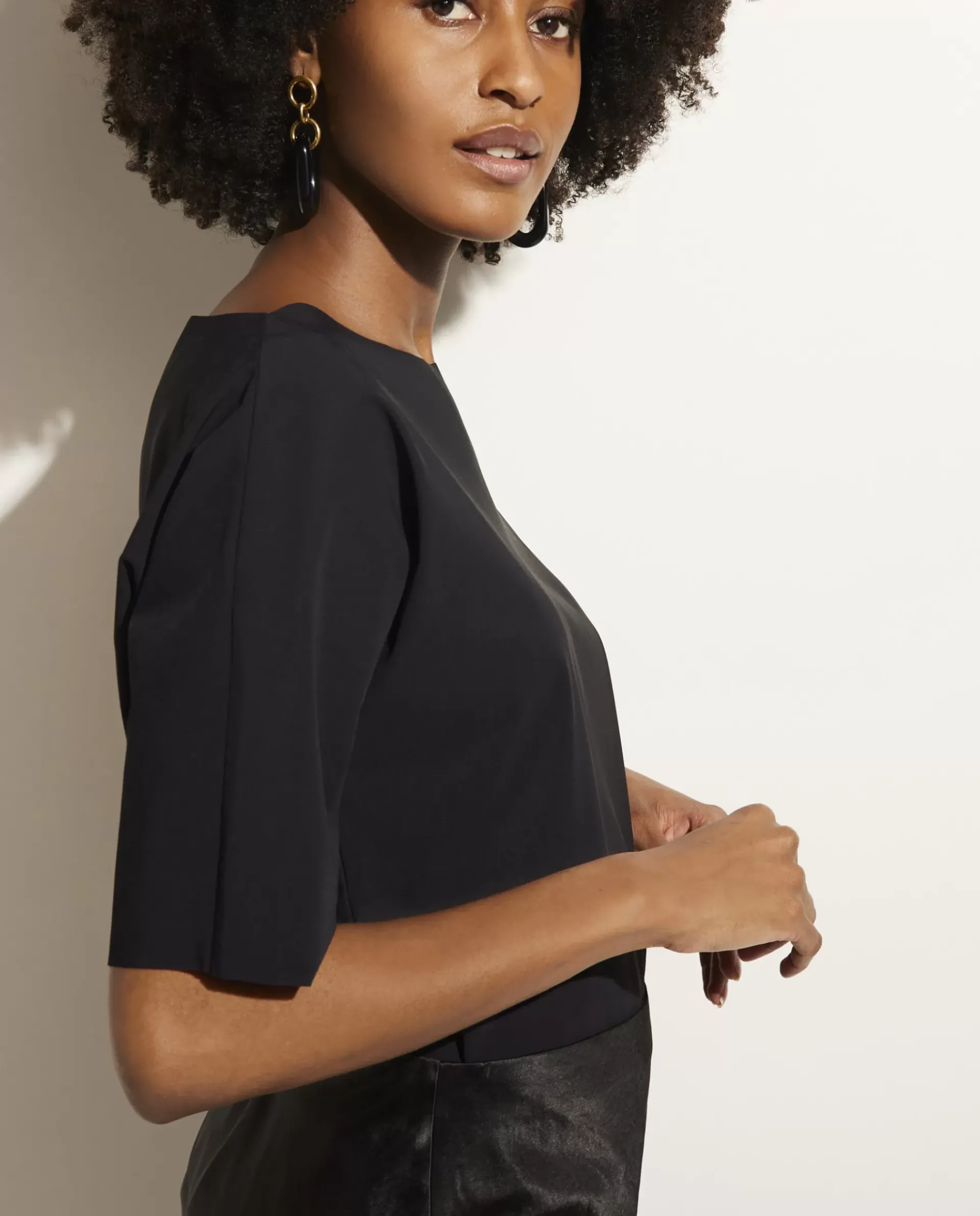 Clearance Top In Stevige Stretch Kwaliteit Vrouwen Tops