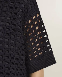 Outlet Trui Met Korte Mouw Vrouwen Knitwear