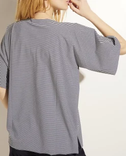 New T-Shirt In Stretch Kwaliteit Vrouwen Tops