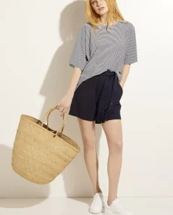 New T-Shirt In Stretch Kwaliteit Vrouwen Tops