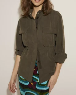 Online Utility-Overshirt Vrouwen Blouses