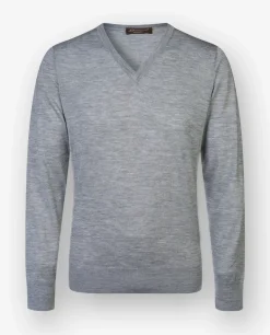Online V-Hals Trui Mannen Knitwear