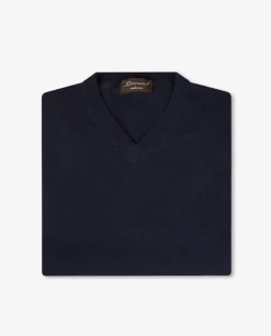 Outlet V-Hals Trui Mannen Knitwear