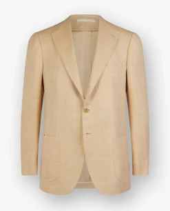 Store Visgraat Jasje Mannen Jasjes