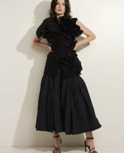 Fashion Volumineuze Maxi Rok Vrouwen Rokken