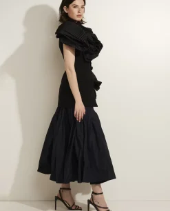 Fashion Volumineuze Maxi Rok Vrouwen Rokken