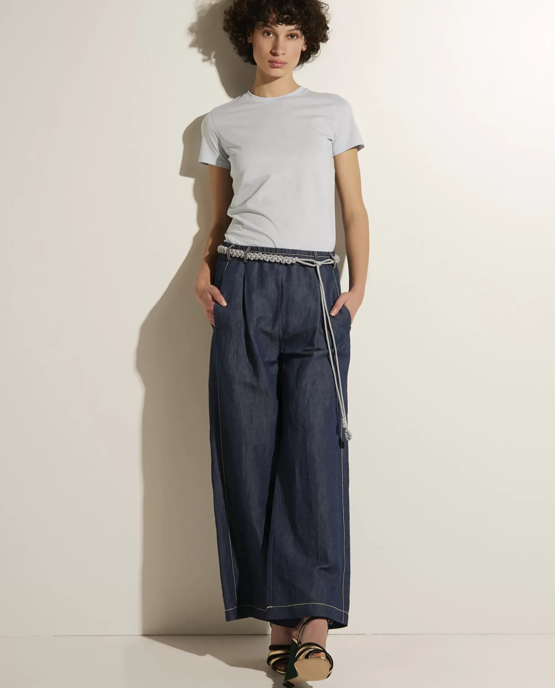Outlet Wijde Broek Vrouwen Broeken