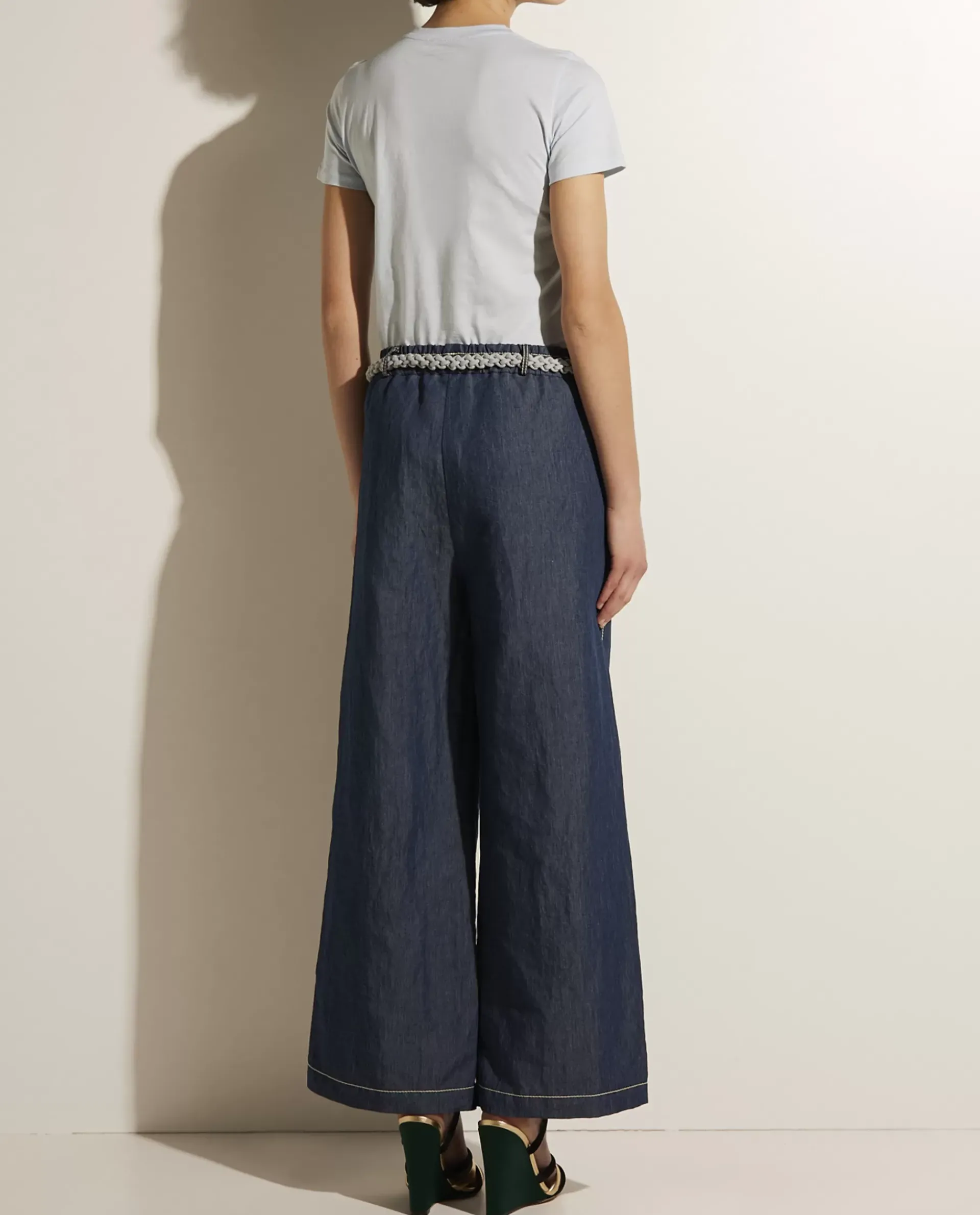 Outlet Wijde Broek Vrouwen Broeken