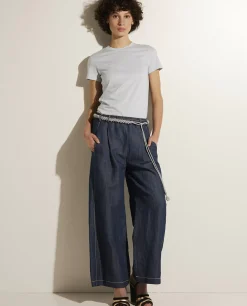 Outlet Wijde Broek Vrouwen Broeken