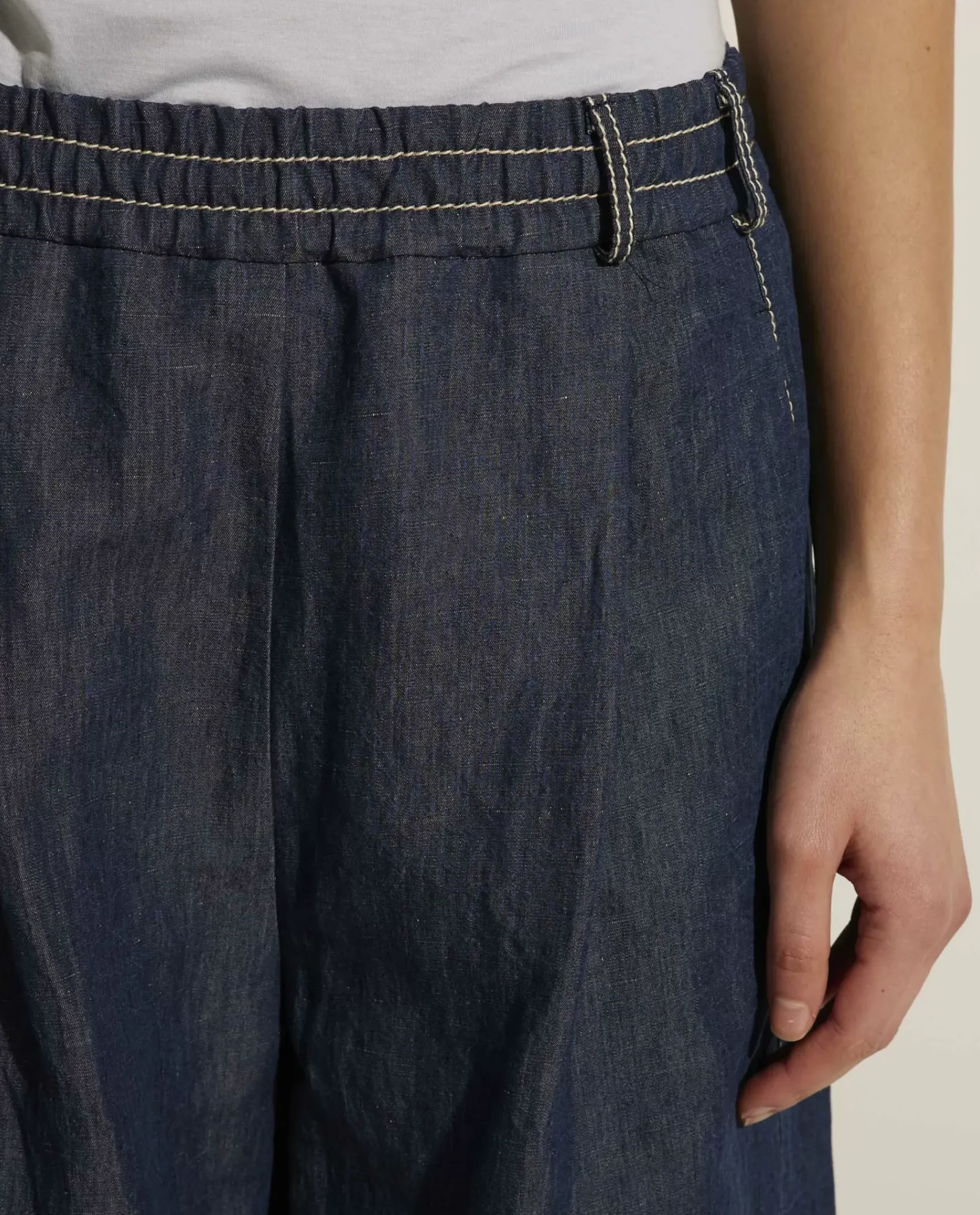 Outlet Wijde Broek Vrouwen Broeken
