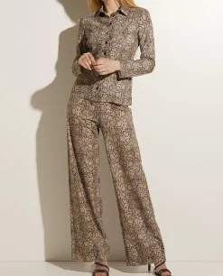 Cheap Wijde Broek Met Print Vrouwen Broeken